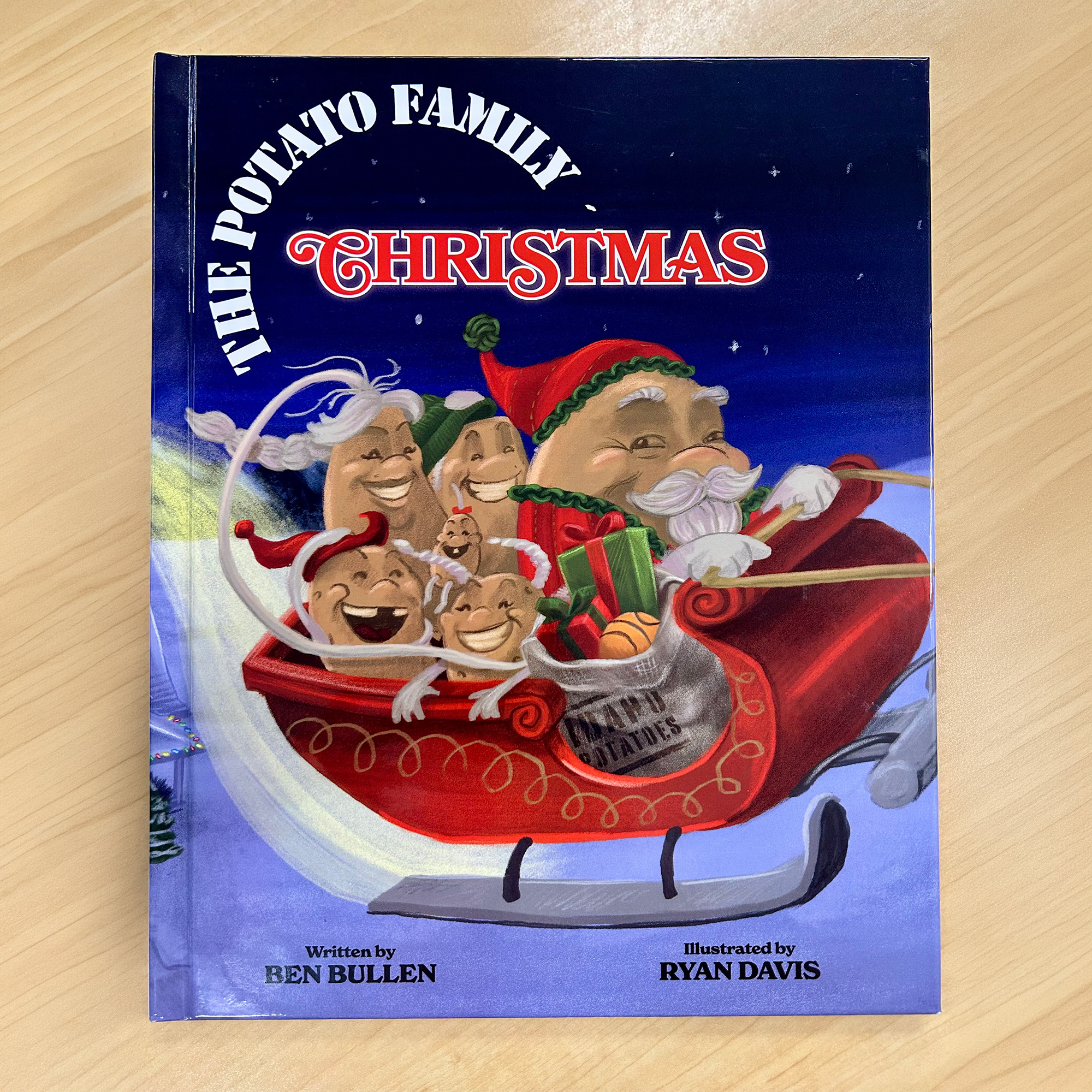 The Potato Family Christmas cover art.