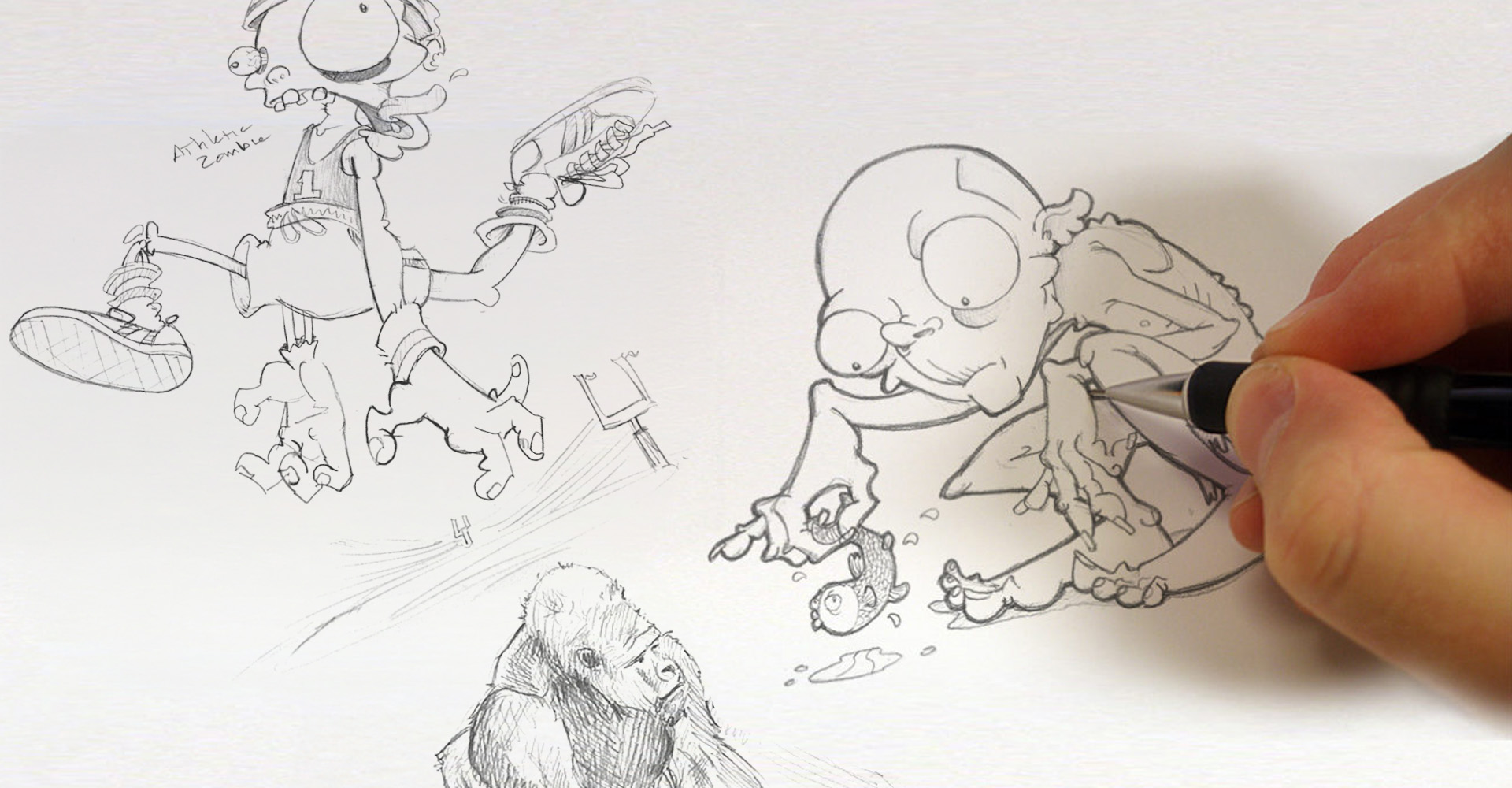 Contact illustration detail.